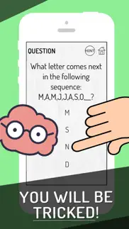 genius brain test: tricky quiz iphone screenshot 3