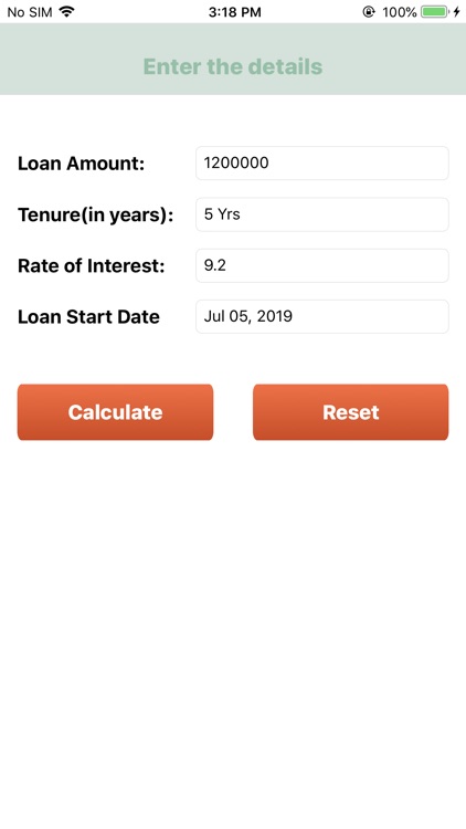 Quick Loan Amortization Calc