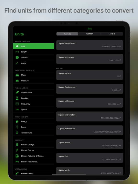 Screenshot #4 pour Units - Simply Convert