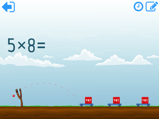 Math Shot Multiplication iPad screenshot