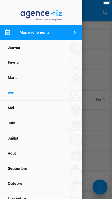 How to cancel & delete Calendrier marketing par Tiz from iphone & ipad 4