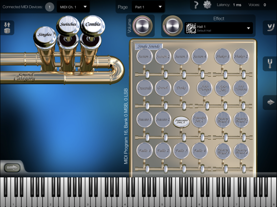 Heavy Brass iPad app afbeelding 4