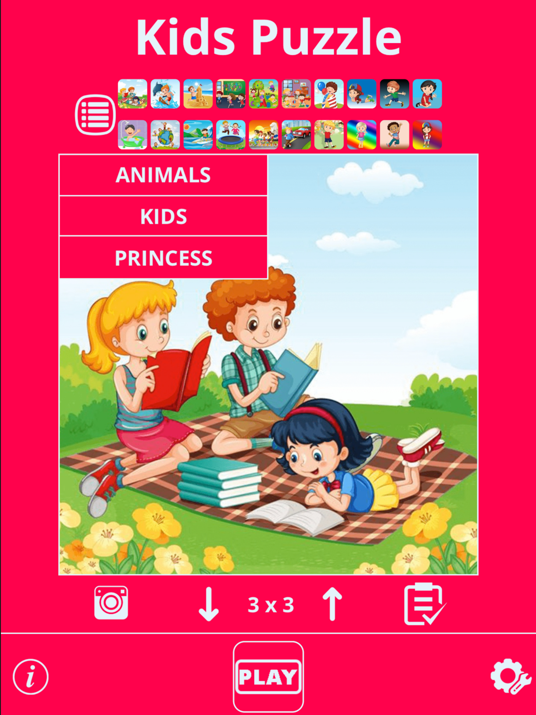 Kids Learning Jigsaw Puzzel