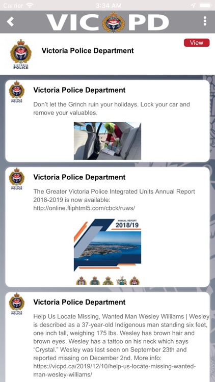 VicPD Connect screenshot-4