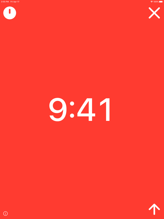 The Big Timer iPad screenshot 1 - Utilities app
