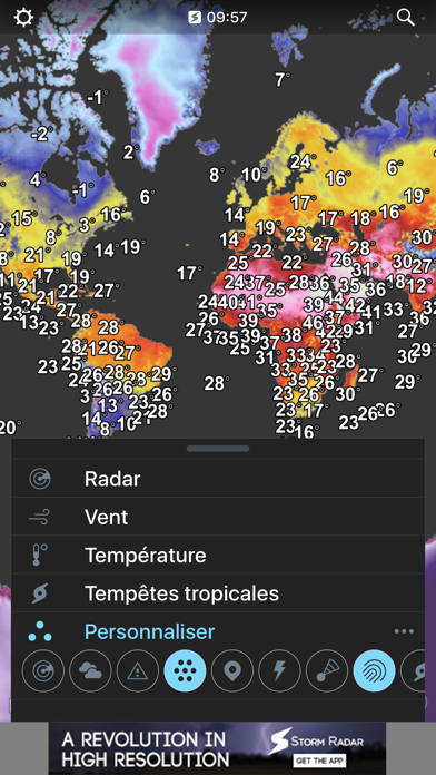 Screenshot #3 pour Storm Radar : carte météo