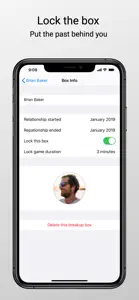 Breakup Box screenshot #4 for iPhone