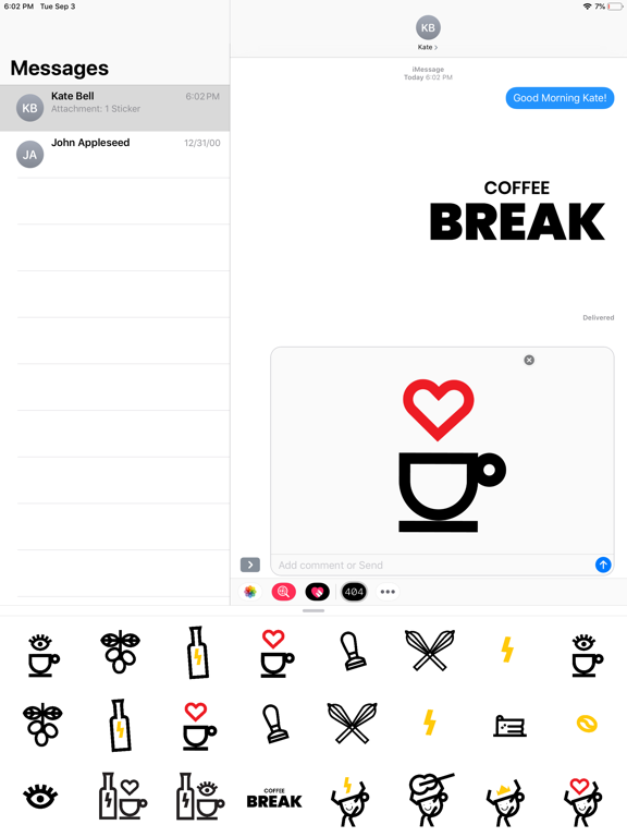 404 Stickers iPad screenshot 2 - Stickers app
