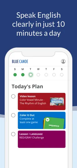 Game screenshot Blue Canoe: Speak English apk