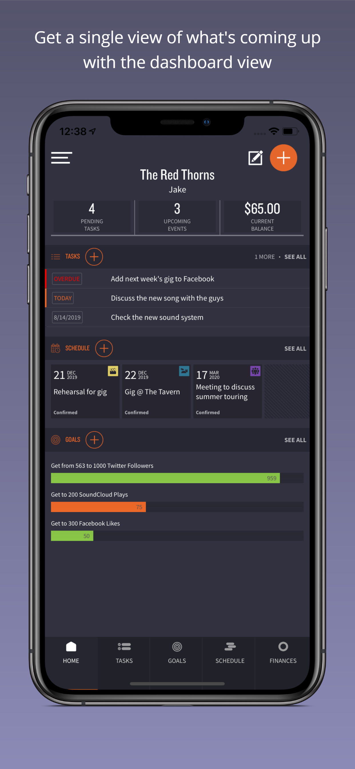 Mike: Manage Your Music Career