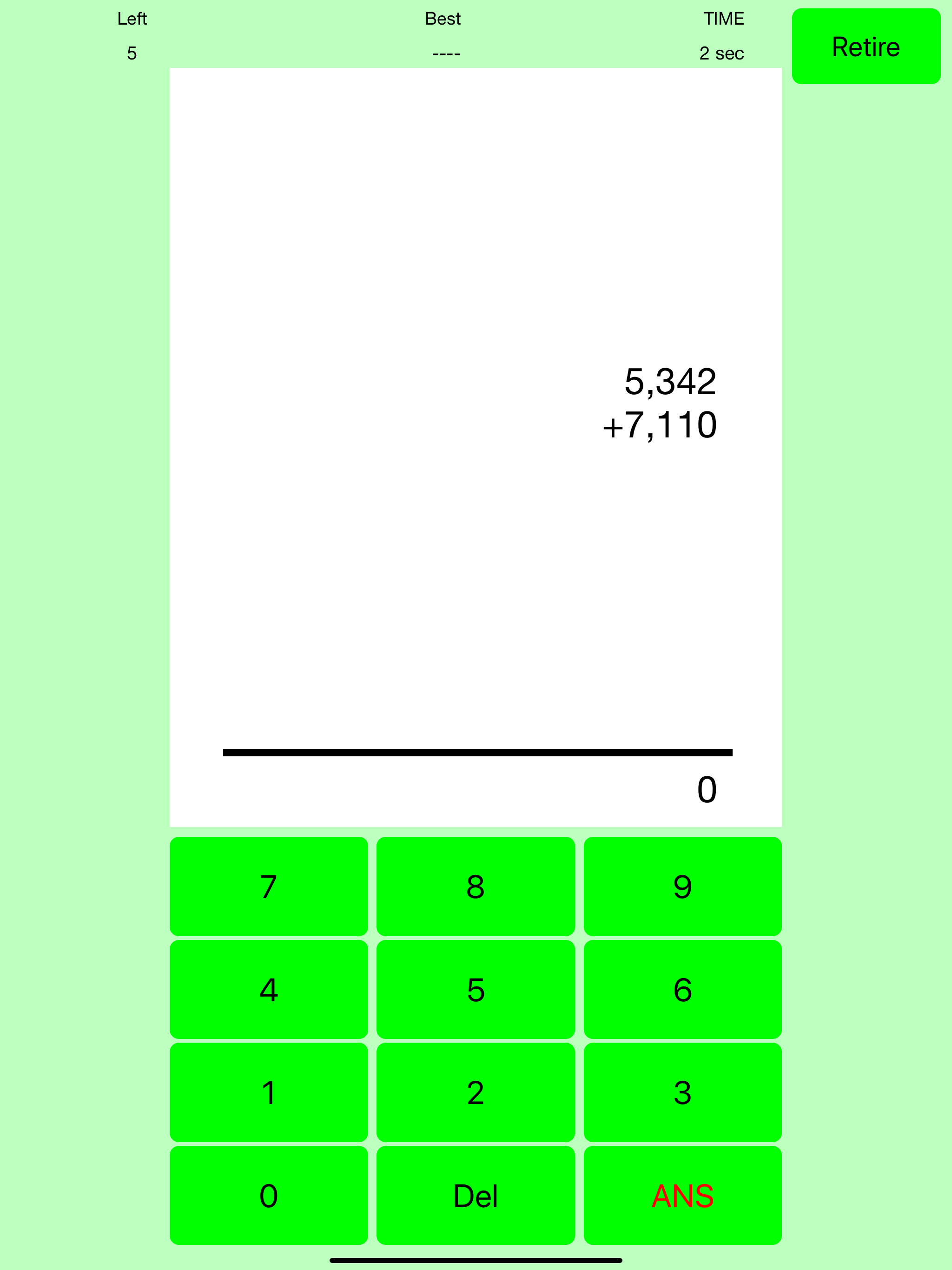 Calculator & abacus training screenshot 7