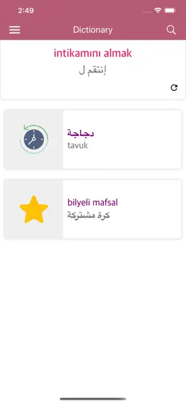 Game screenshot Turkish Arabic Dictionary mod apk