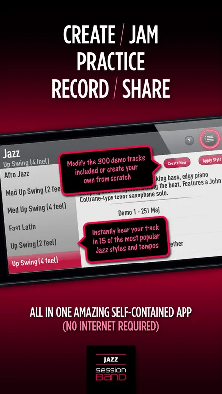 SessionBand Jazz 1 screenshot 4 of 5
