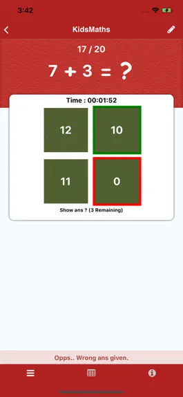 Game screenshot Kids Maths Learn Quiz Game hack