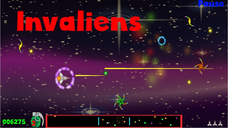 Invaliens, Galaxy Defender. screenshot-1