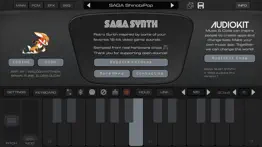 saga synth | 16-bit super fun! iphone screenshot 2