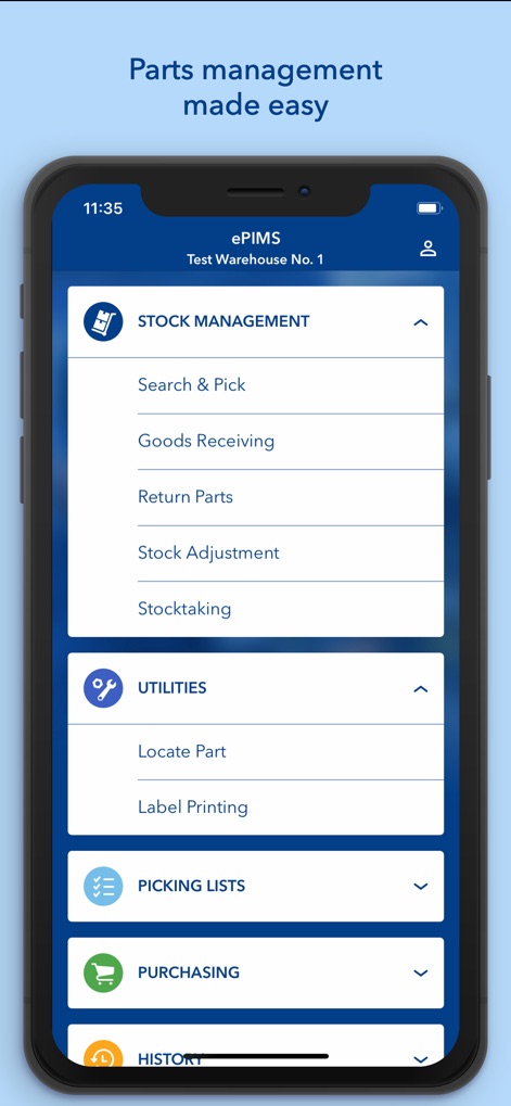 ePIMS - Business App | MWM
