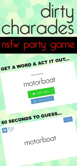 Game screenshot Dirty Charades NSFW Party Game mod apk