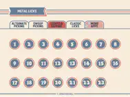 85 Metal Guitar Licks ipad bilder 0
