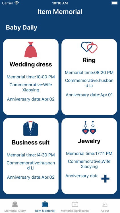 Memorial Diary-Happily record