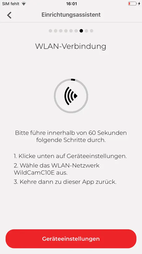 MINOX DTC WiFi Wildkamera App