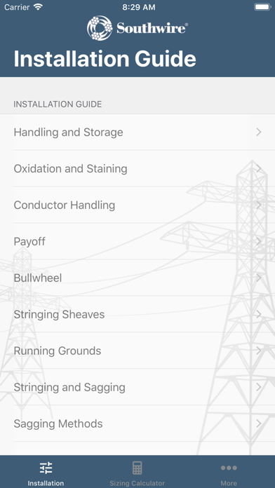 Overhead Install Guide Screenshot