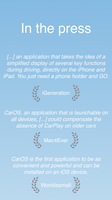 CarOS® — Powerful dashboard Screenshot