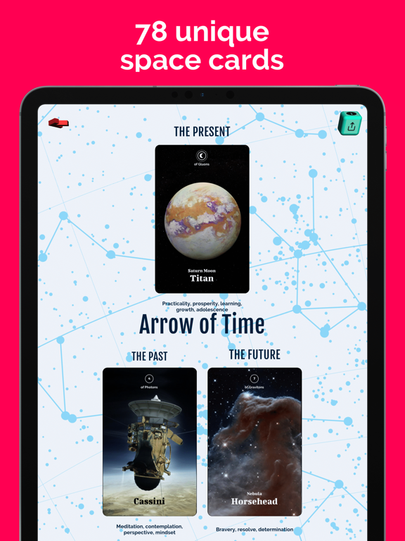 Space Oracle iPad screenshot 2 - Lifestyle app