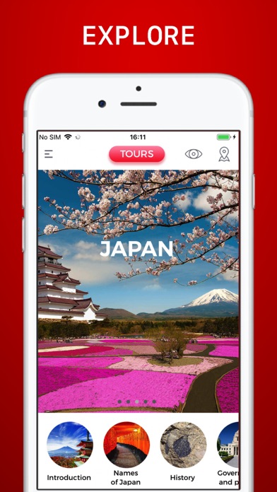 Japan Travel Guide . Screenshot