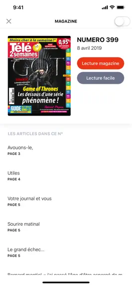 Game screenshot Télé 2 Semaines le magazine hack