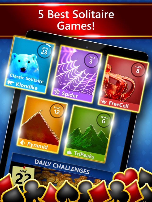 Apps do iPhone: Microsoft Solitaire Collection