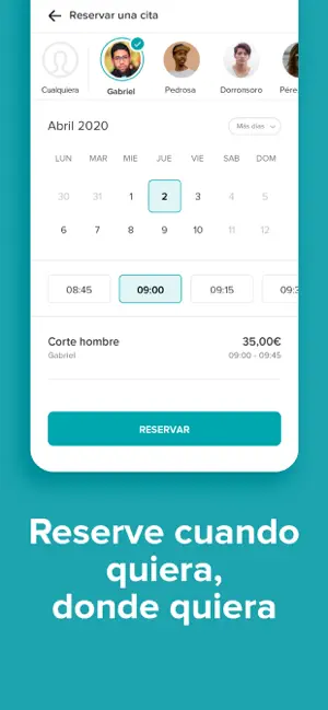 Screenshot 7 Booksy para clientes iphone