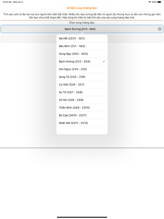 Screenshot #5 pour Bí mật tình yêu cung hoàng đạo