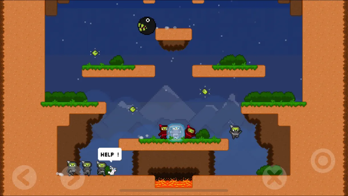 Save LaLa Again screenshot showing in-game action