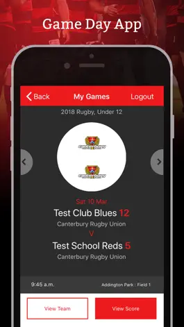 Game screenshot Canterbury Rugby Union hack