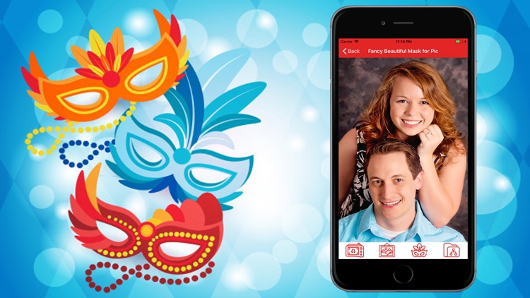 Fancy Beautiful Mask for Pic