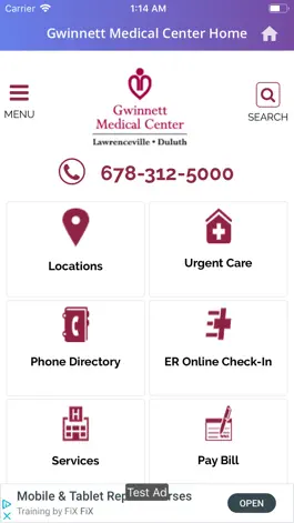 Game screenshot Gwinnett Medical Center apk
