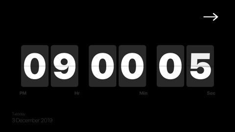 Screenshot #12 for Flip Clock - Digital Clock