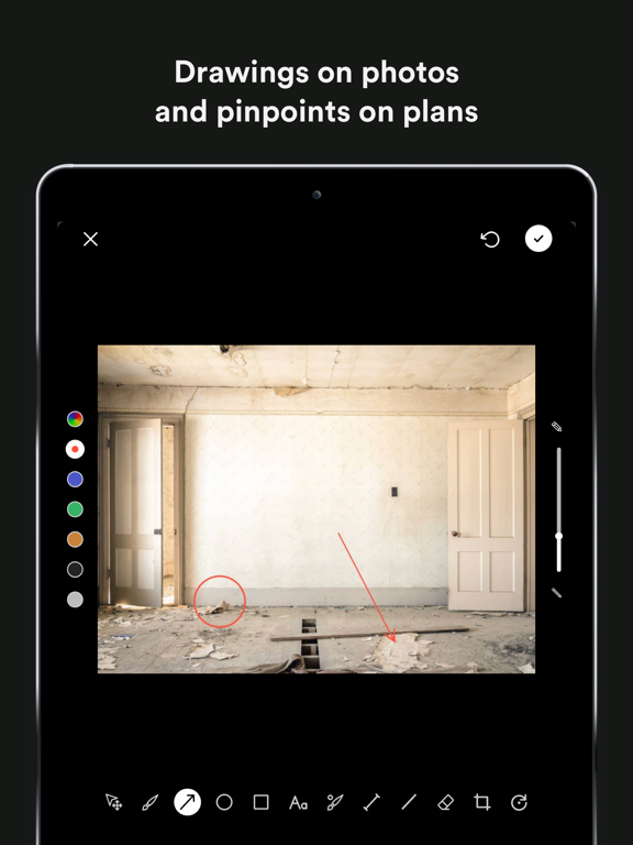 Archireport iPad screenshot 4 - Productivity app