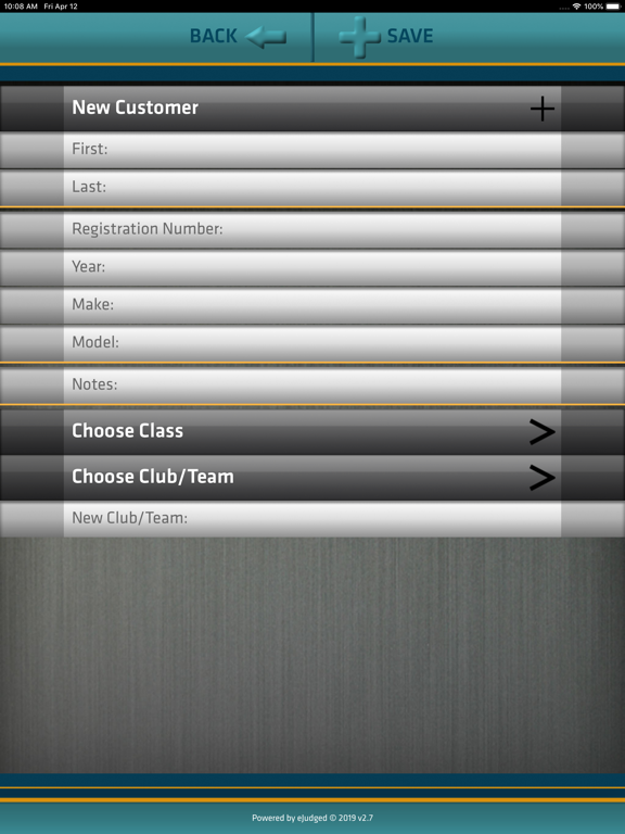 eJudged iPad screenshot 2 - Productivity app