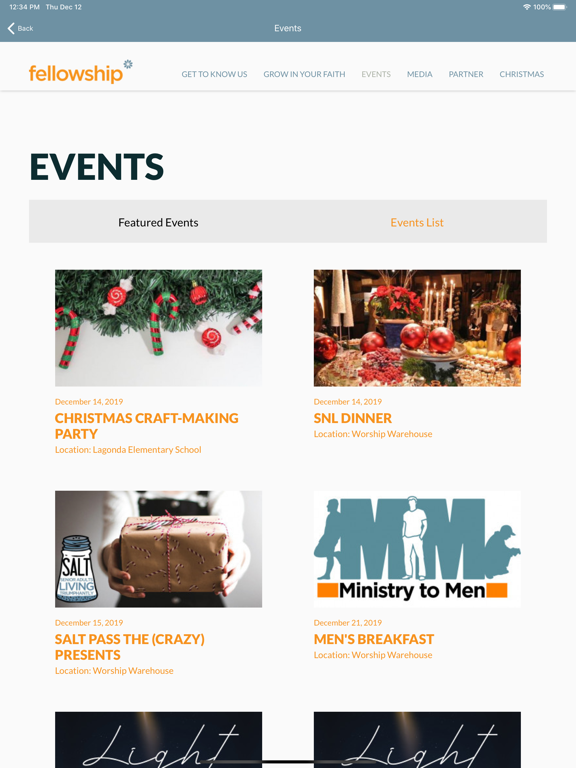 Screenshot #4 pour Fellowship Church Springfield