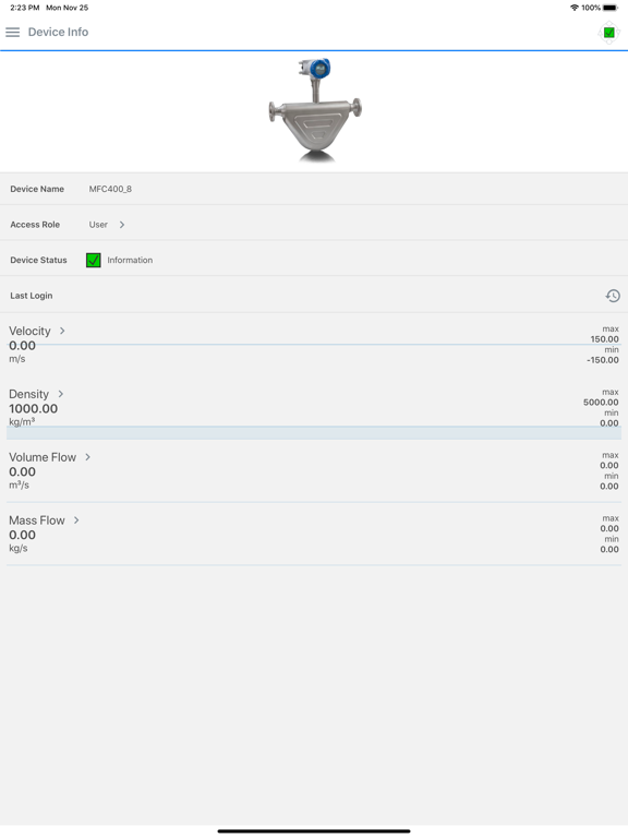 Screenshot #4 pour OPTICHECK Flow Mobile