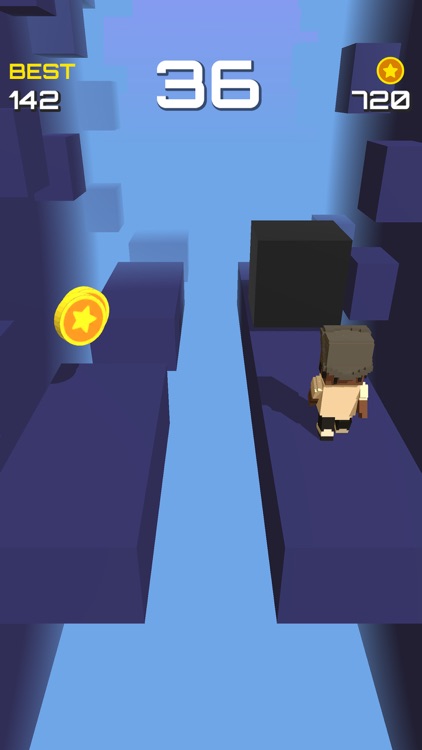 Blocky Gang Roller Jump screenshot-6