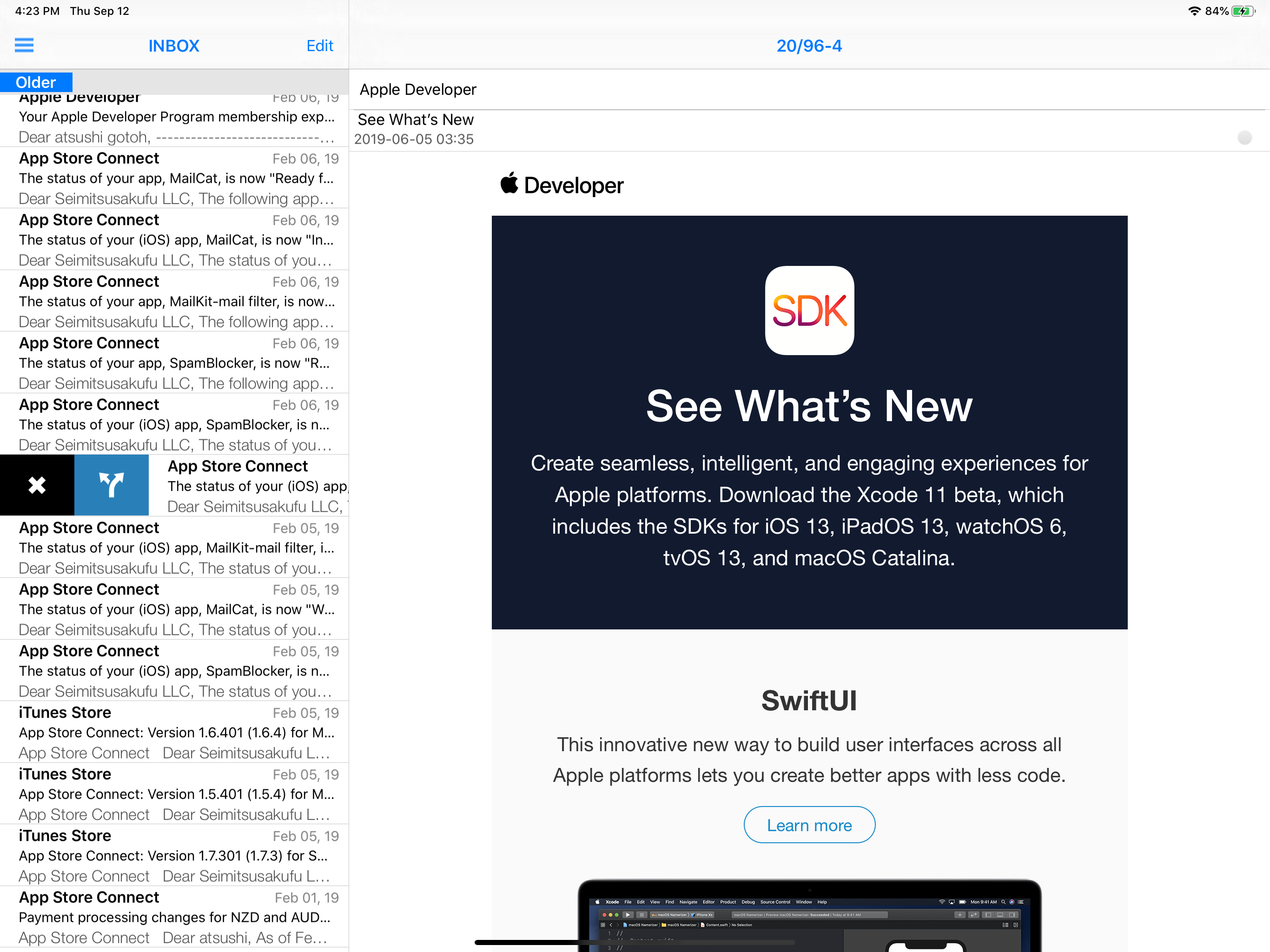 MailKit-mail filter screenshot 6
