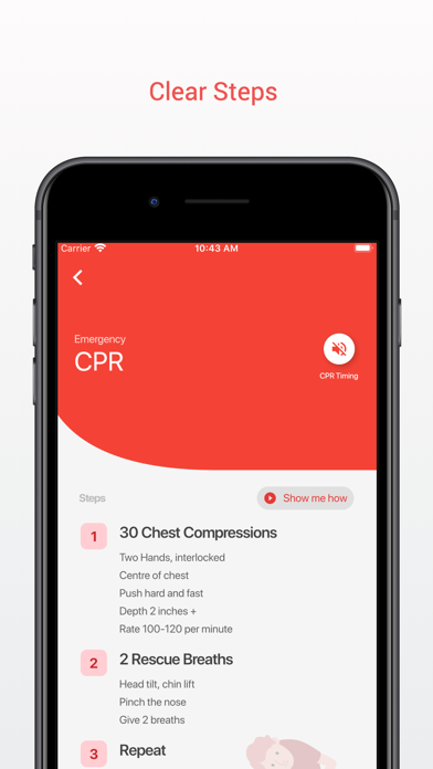 PG CPR iPhone screenshot 5 - Medical app