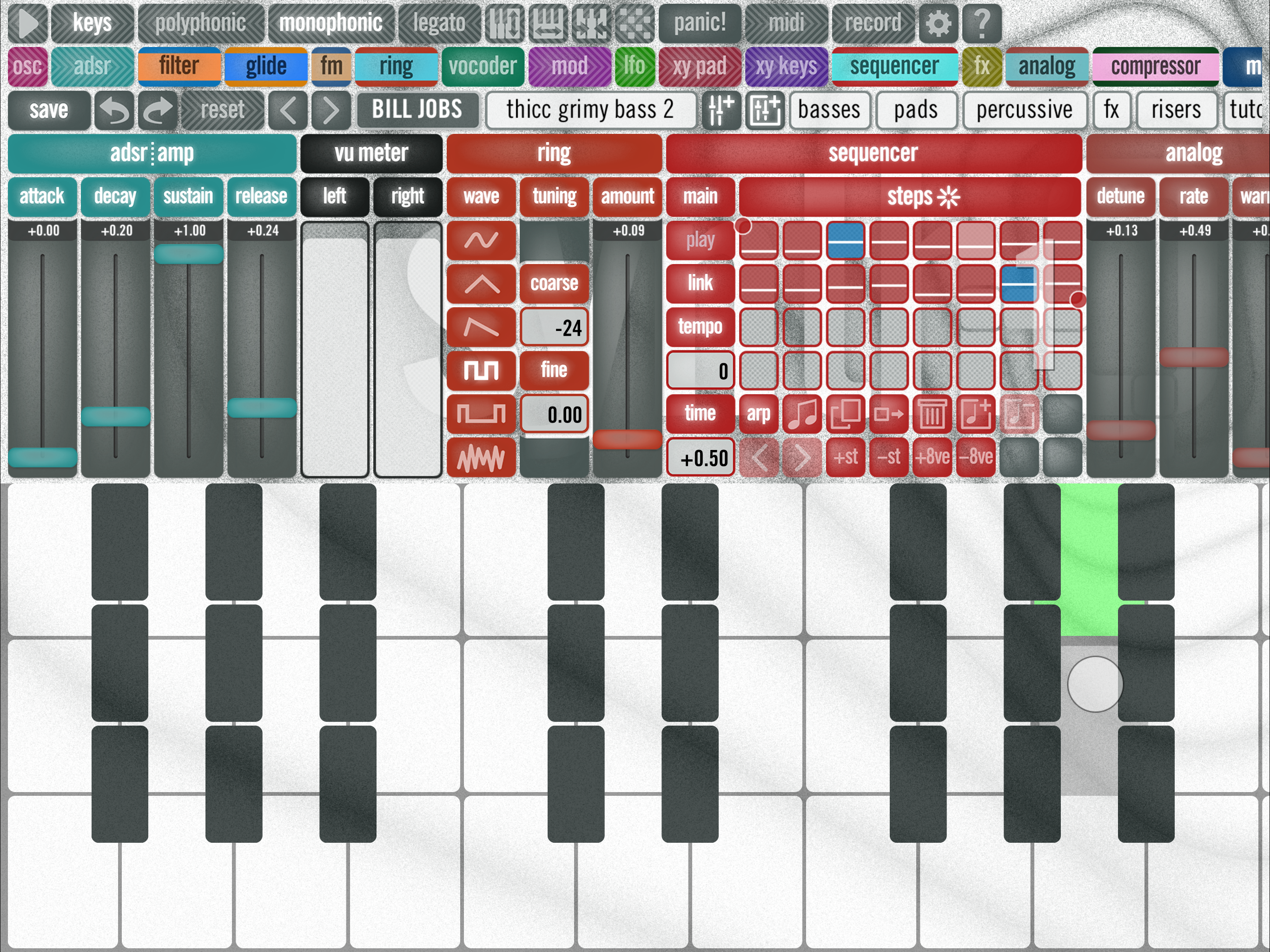 synthQ screenshot 3