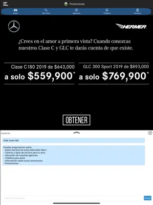Captura de Pantalla 2 Mercedes-Benz Hermer iphone