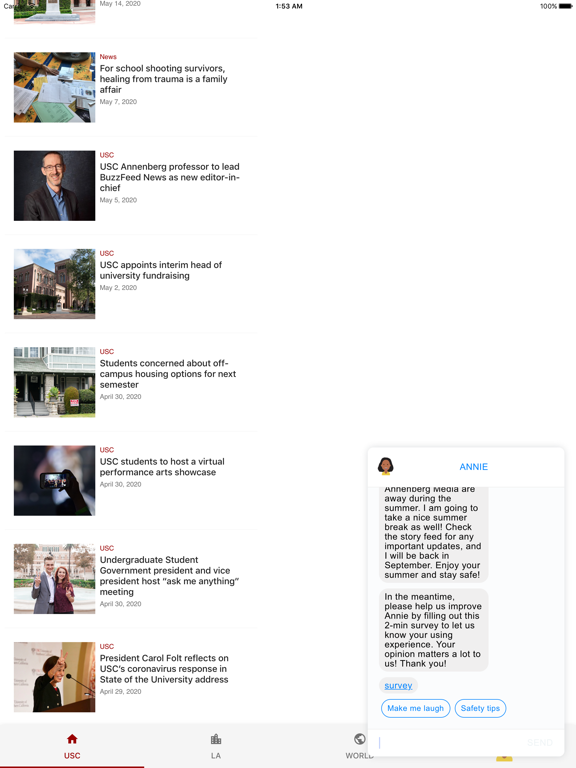 Screenshot #5 pour Annie the Annenberg App