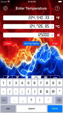 Game screenshot TempVerter DB apk