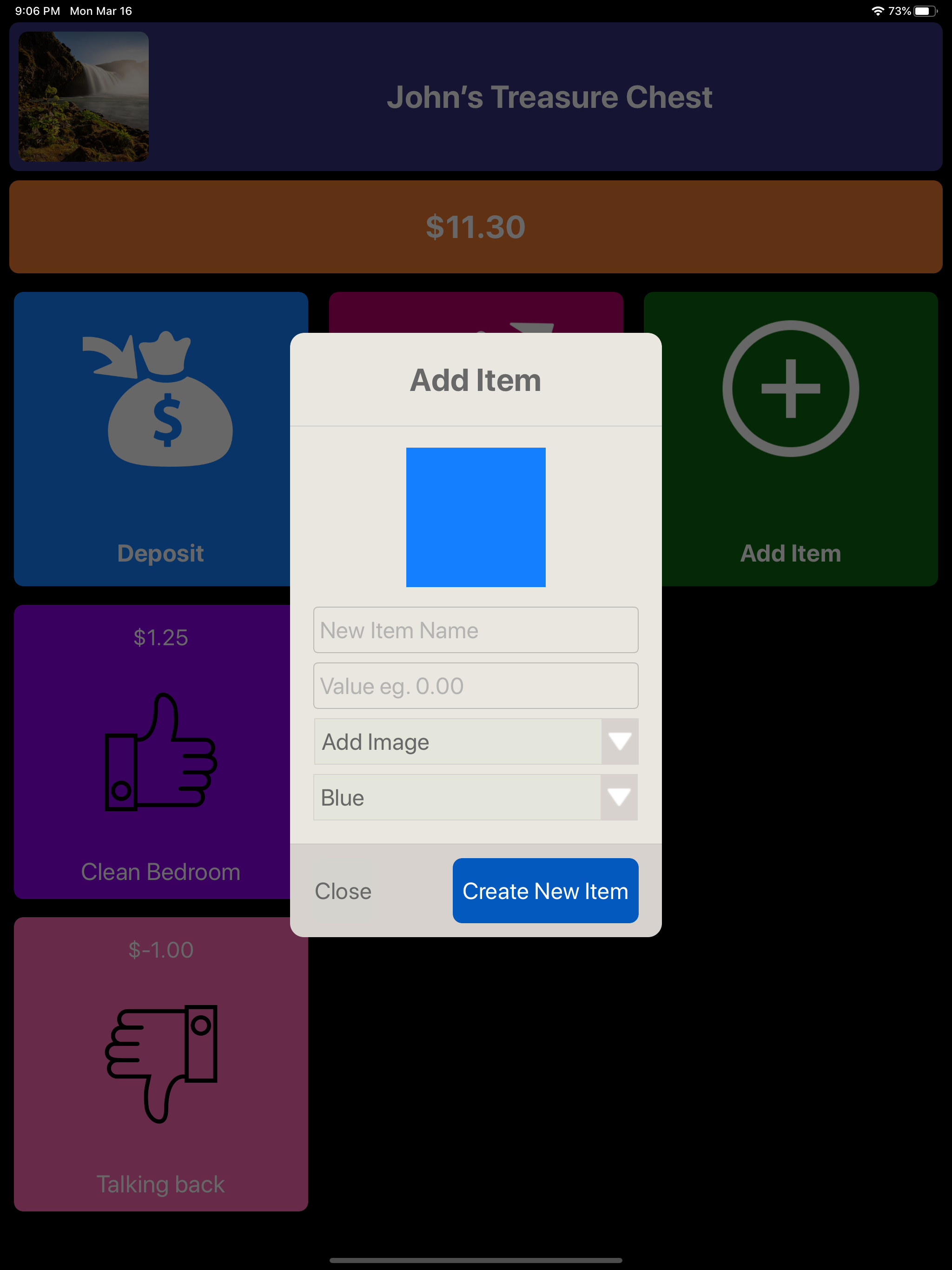 Treasure Chest App